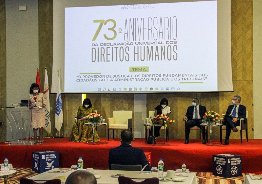 73. ˚ Aniversário da Declaração Universal dos Direitos Humanos com Provedoria de Justiça