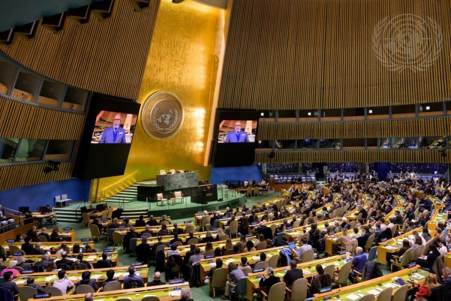 A Assambleia Geral da ONU